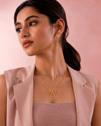 Delicate Bow Charm Necklace