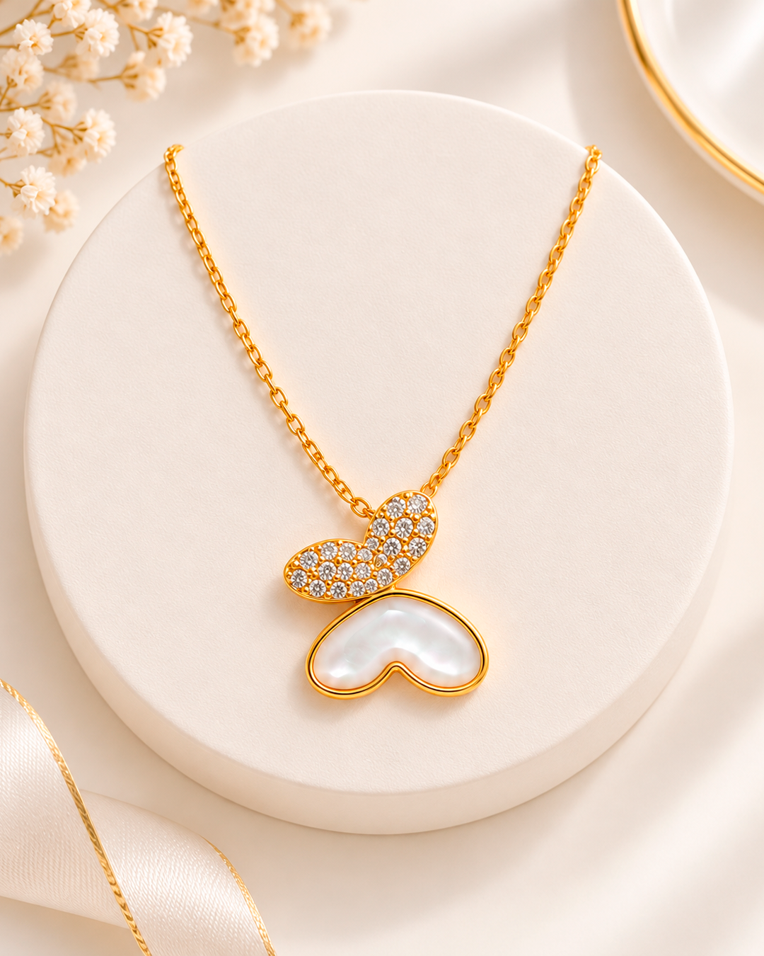 Crystal Charm Necklace